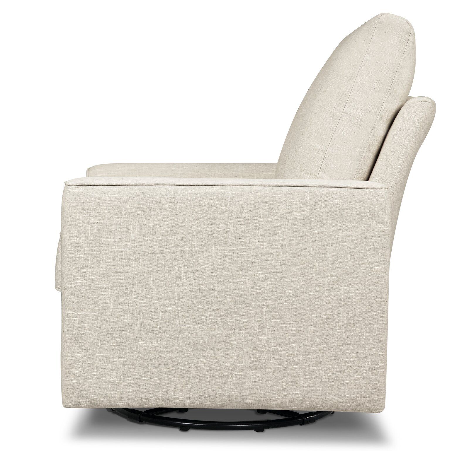 White Alden Swivel Glider thumbnail 4