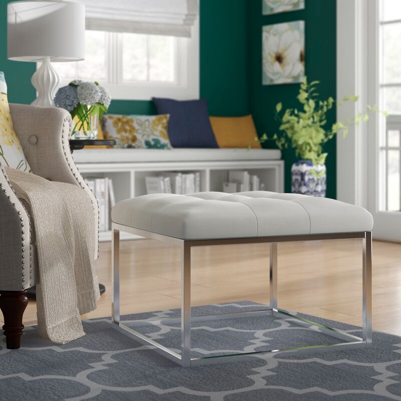 Sayli Tufted Ottoman thumbnail 4