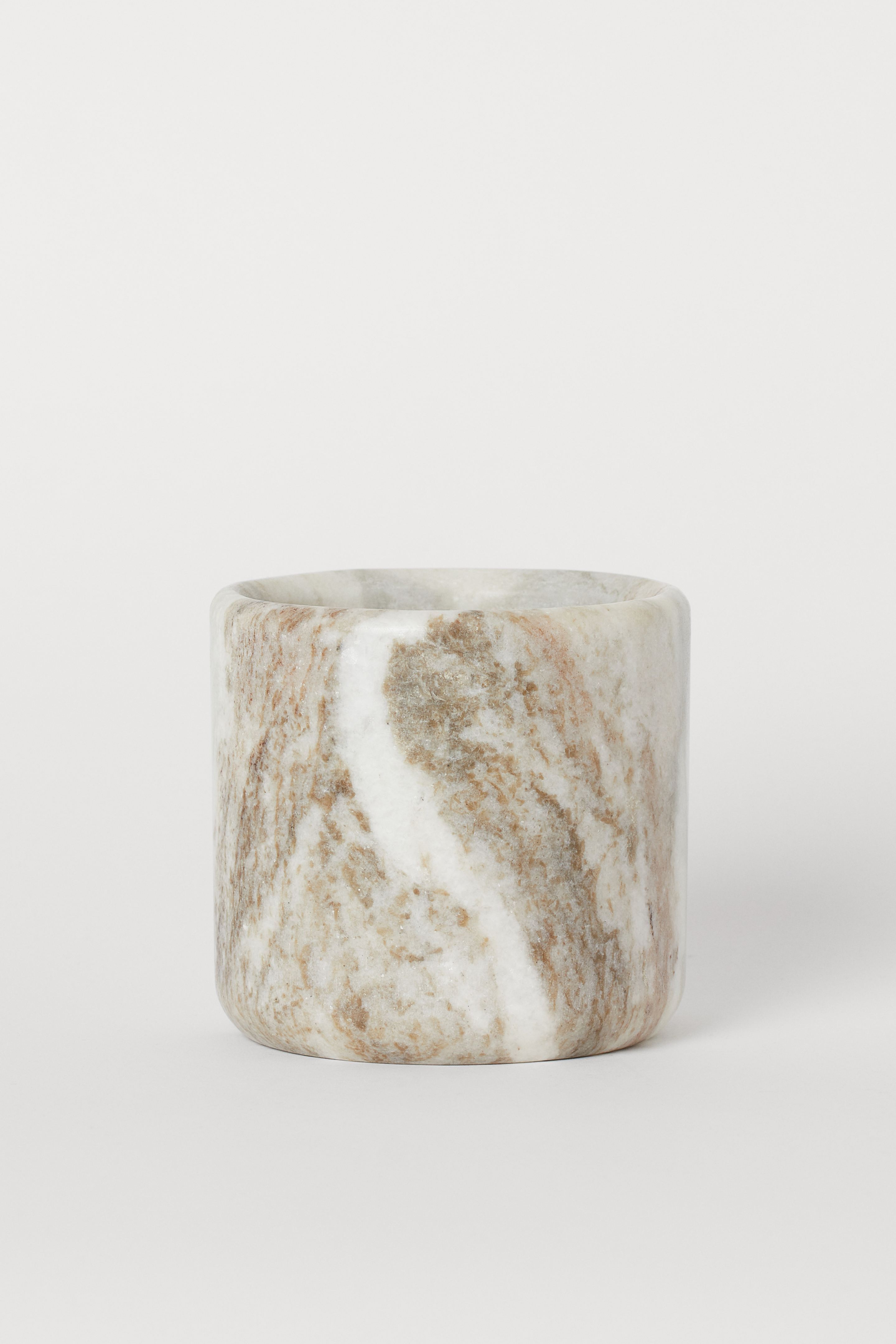 Marble Plant Pot — view 1