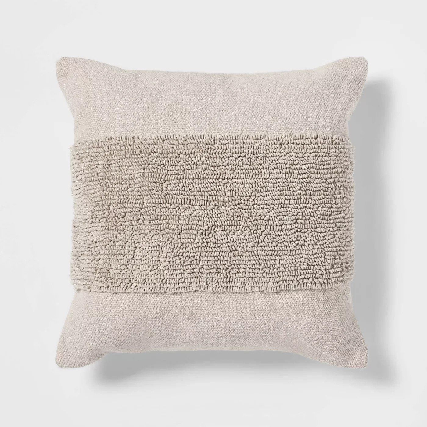 Tufted Modern Pattern Square Throw Pillow No Insert-18"x18" — view 1