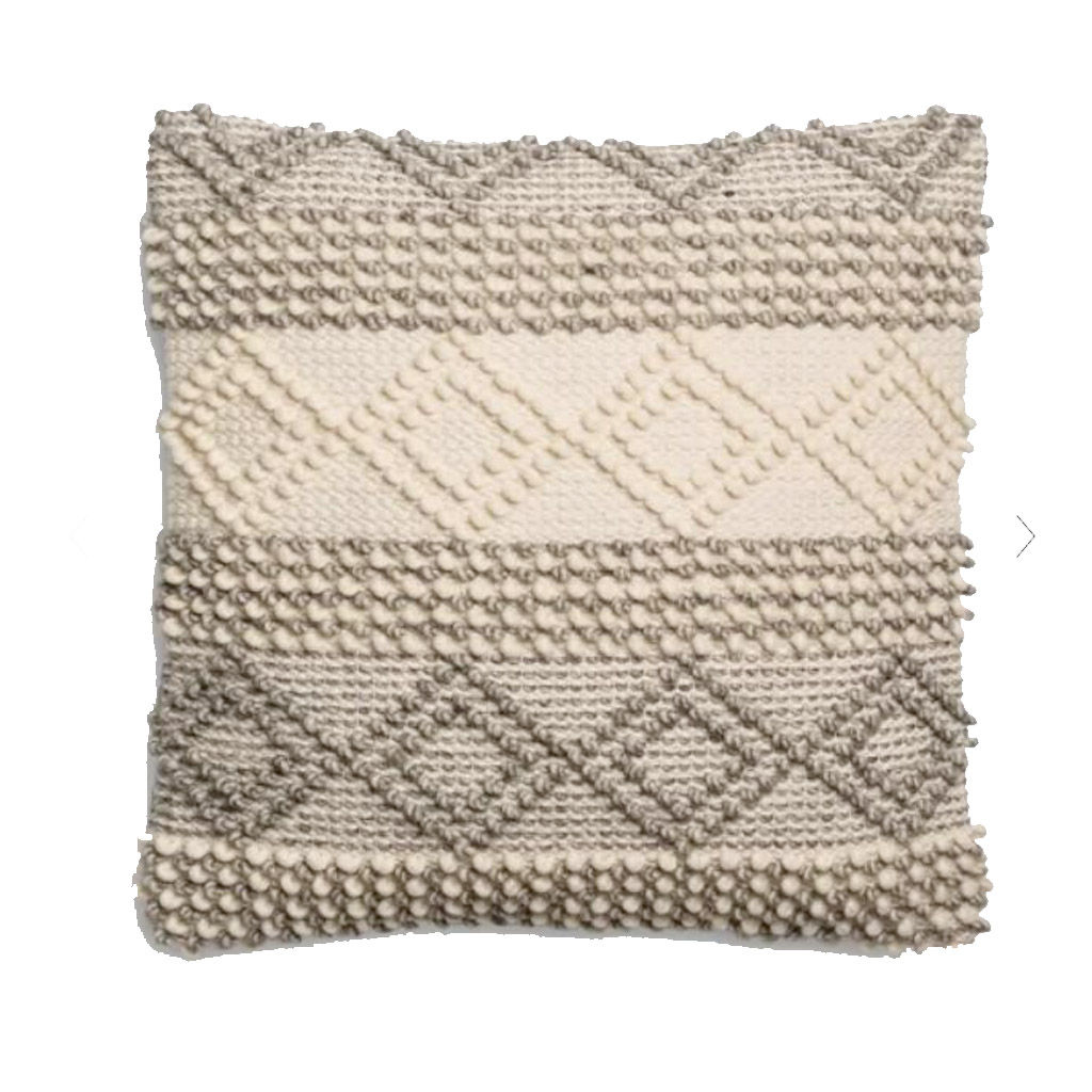 Magnolia Home Joslin Gray & Ivory Oversized Pillow — view 1