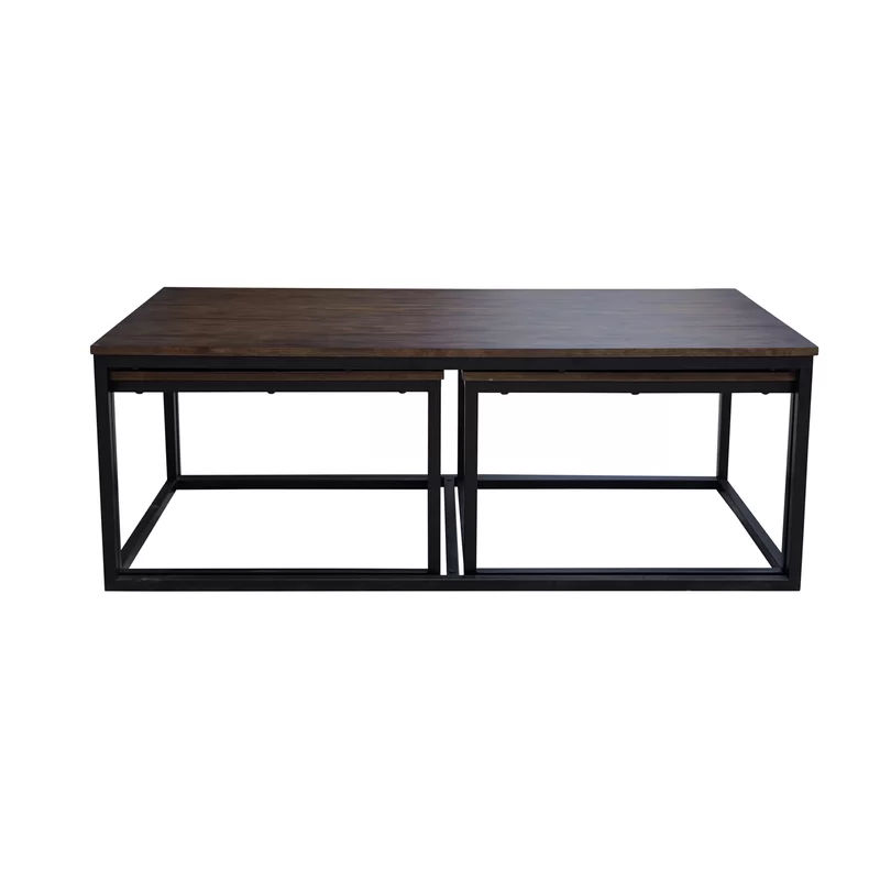 Hensley 3 Piece Coffee Table and Nesting Tables Set thumbnail 4