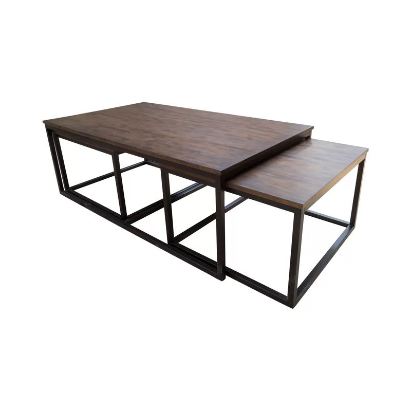 Hensley 3 Piece Coffee Table and Nesting Tables Set thumbnail 6