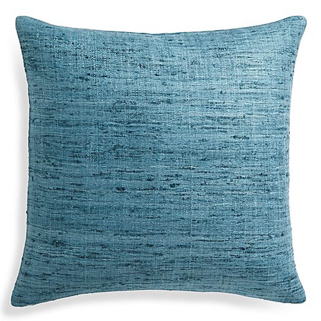 Trevino Teal Pillow with Down-Alternative Insert — view 1