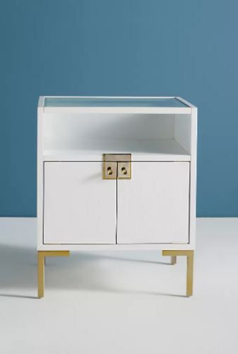 Ingram Glass Top Nightstand thumbnail 7