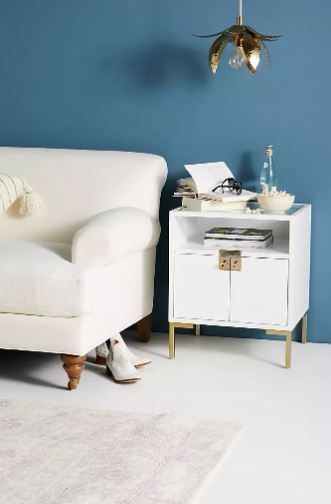 Ingram Glass Top Nightstand thumbnail 4