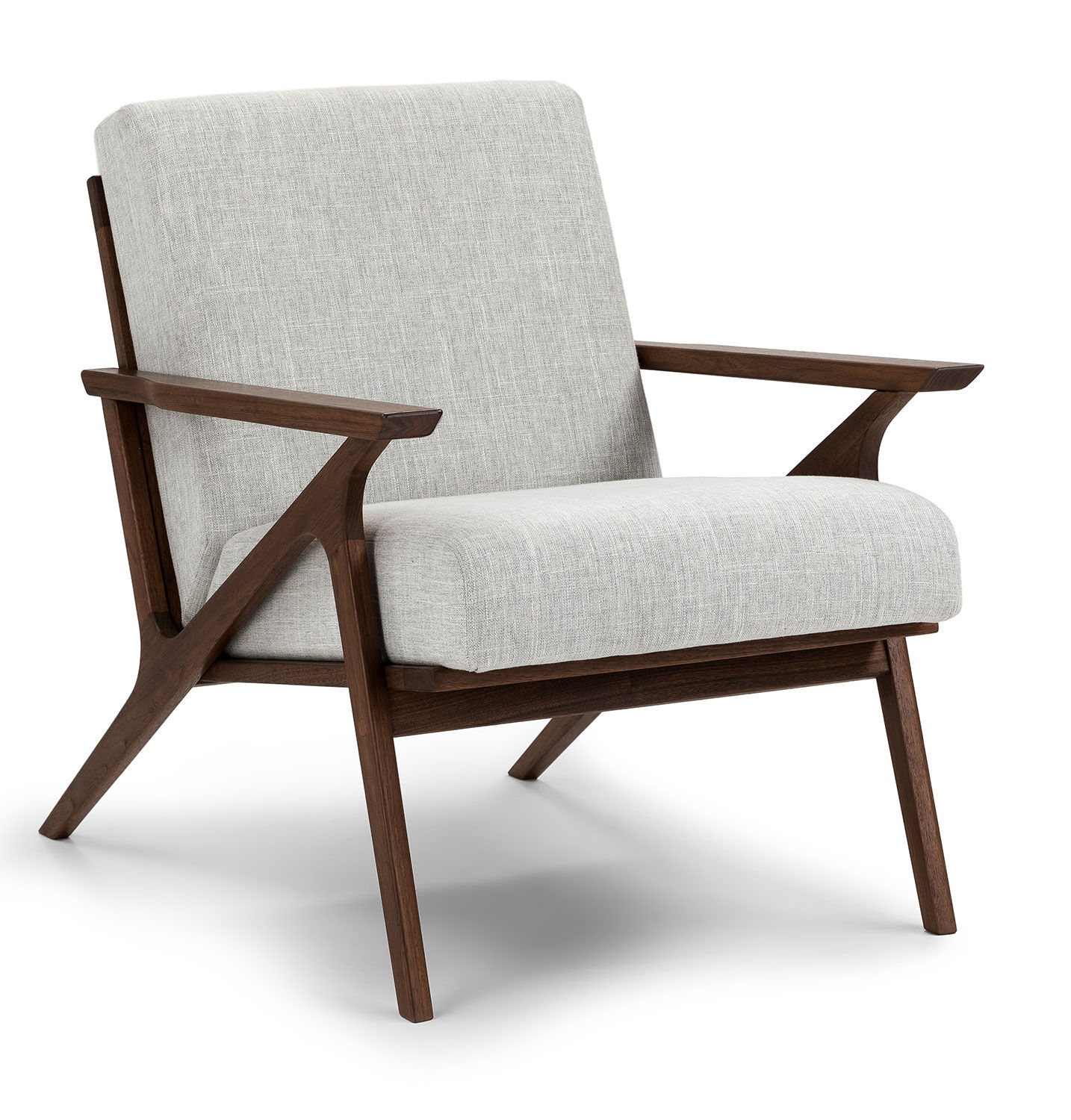 Otio Mist Gray Walnut Lounge Chair thumbnail 2