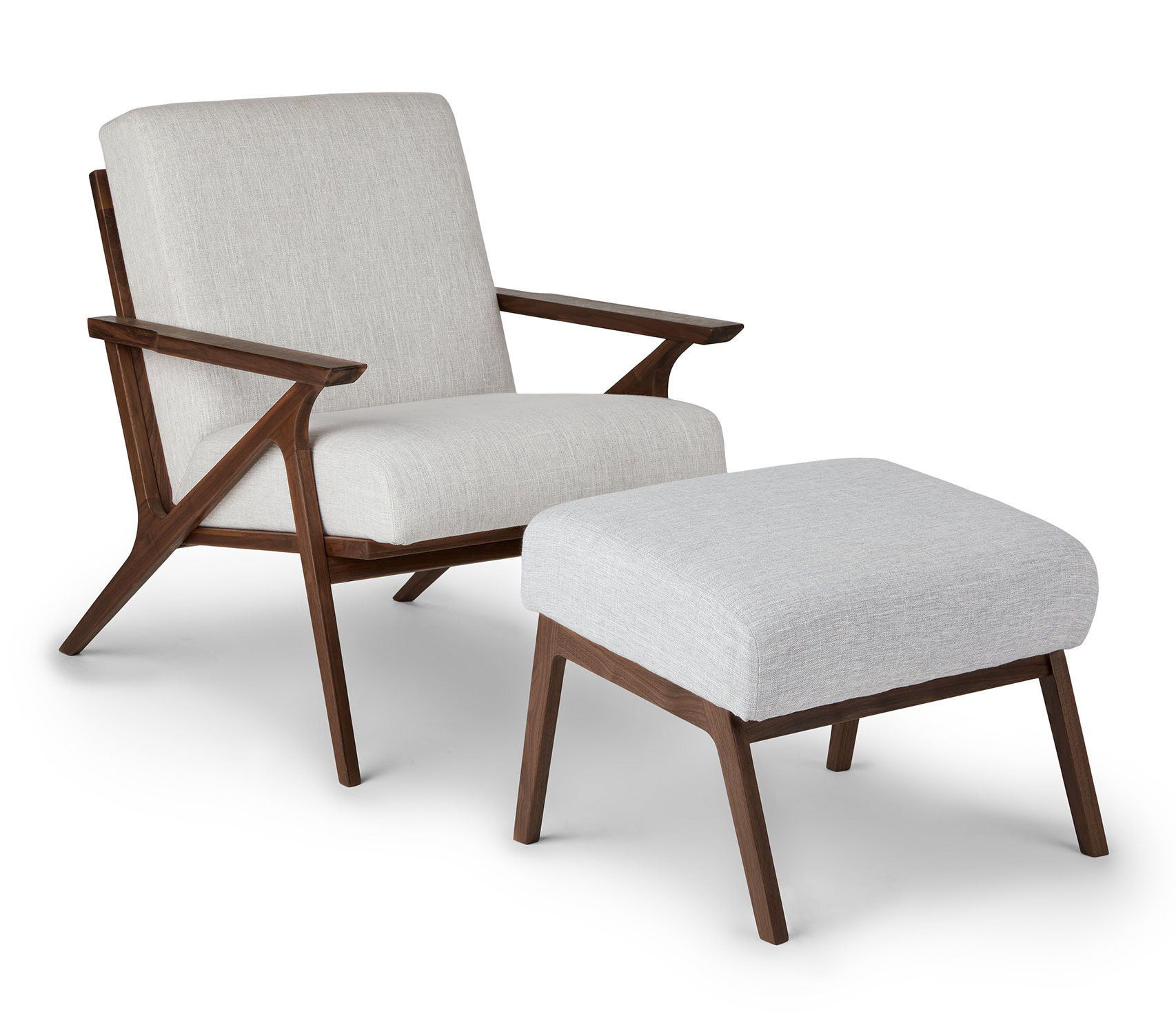 Otio Mist Gray Walnut Lounge Chair thumbnail 5