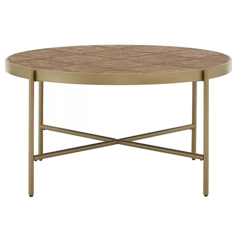 Jiro Cross Legs Coffee Table thumbnail 4