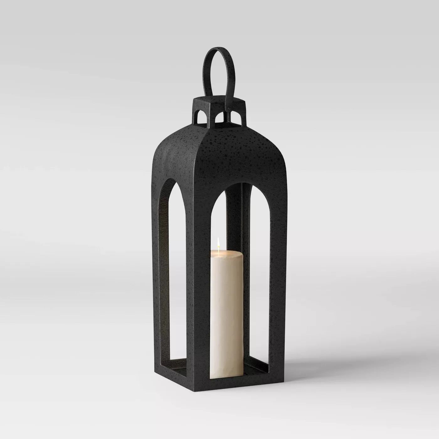 Metal Outdoor Lantern Natural — view 1