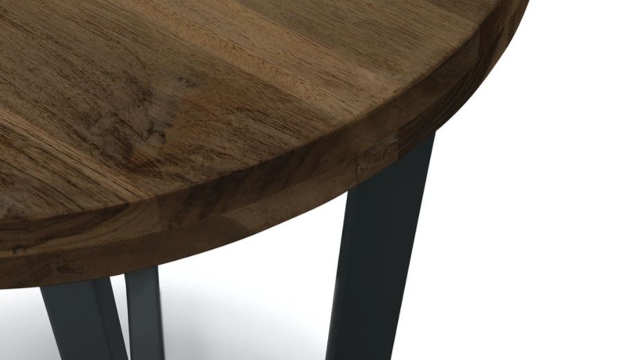 Toba Vintage Brown Side Table thumbnail 3