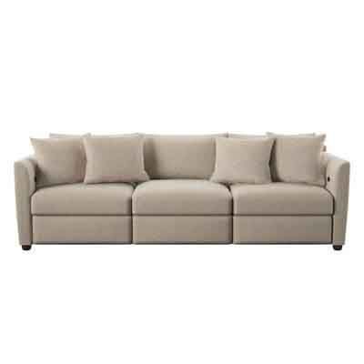 Georgia Square Arm Reclining Sofa — view 1