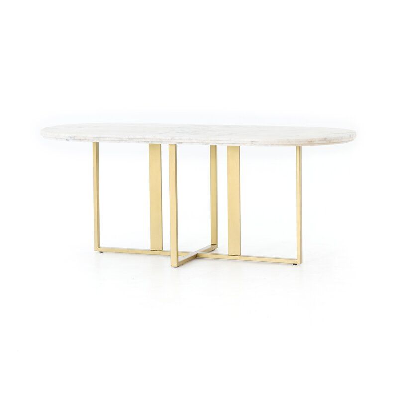 Devan Oval Dining Table — view 1