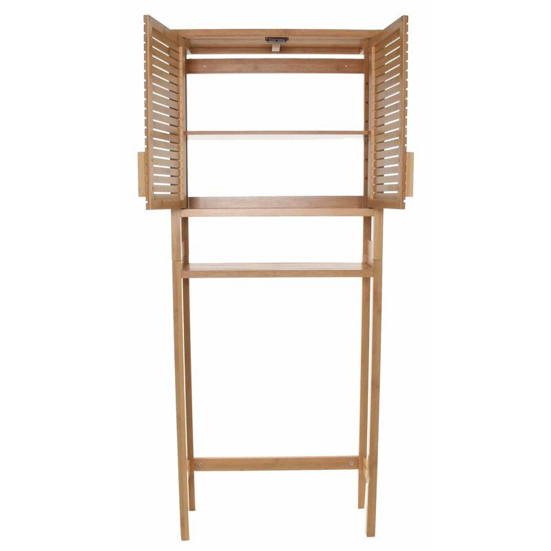 Ayleen 26'' W x 65'' H x 10.25'' D Over-The-Toilet Storage thumbnail 3