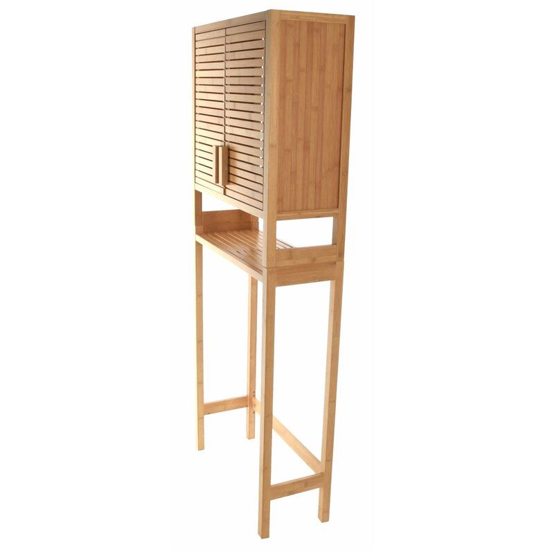 Ayleen 26'' W x 65'' H x 10.25'' D Over-The-Toilet Storage thumbnail 4