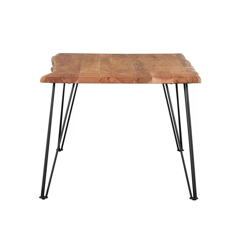 Donny Solid Wood Dining Table thumbnail 6