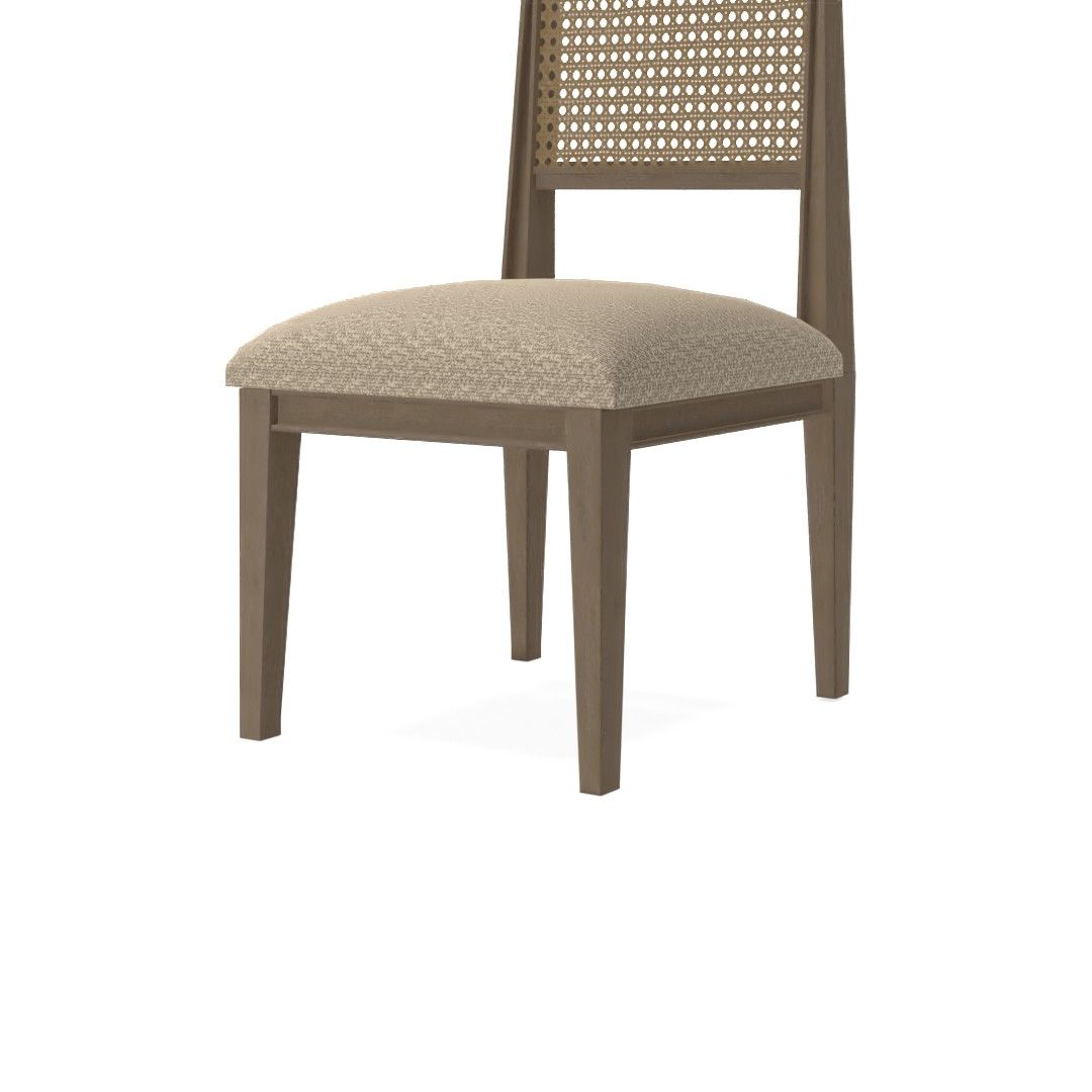 Deleon Side Chair in Light Brown - Set of 2 thumbnail 3