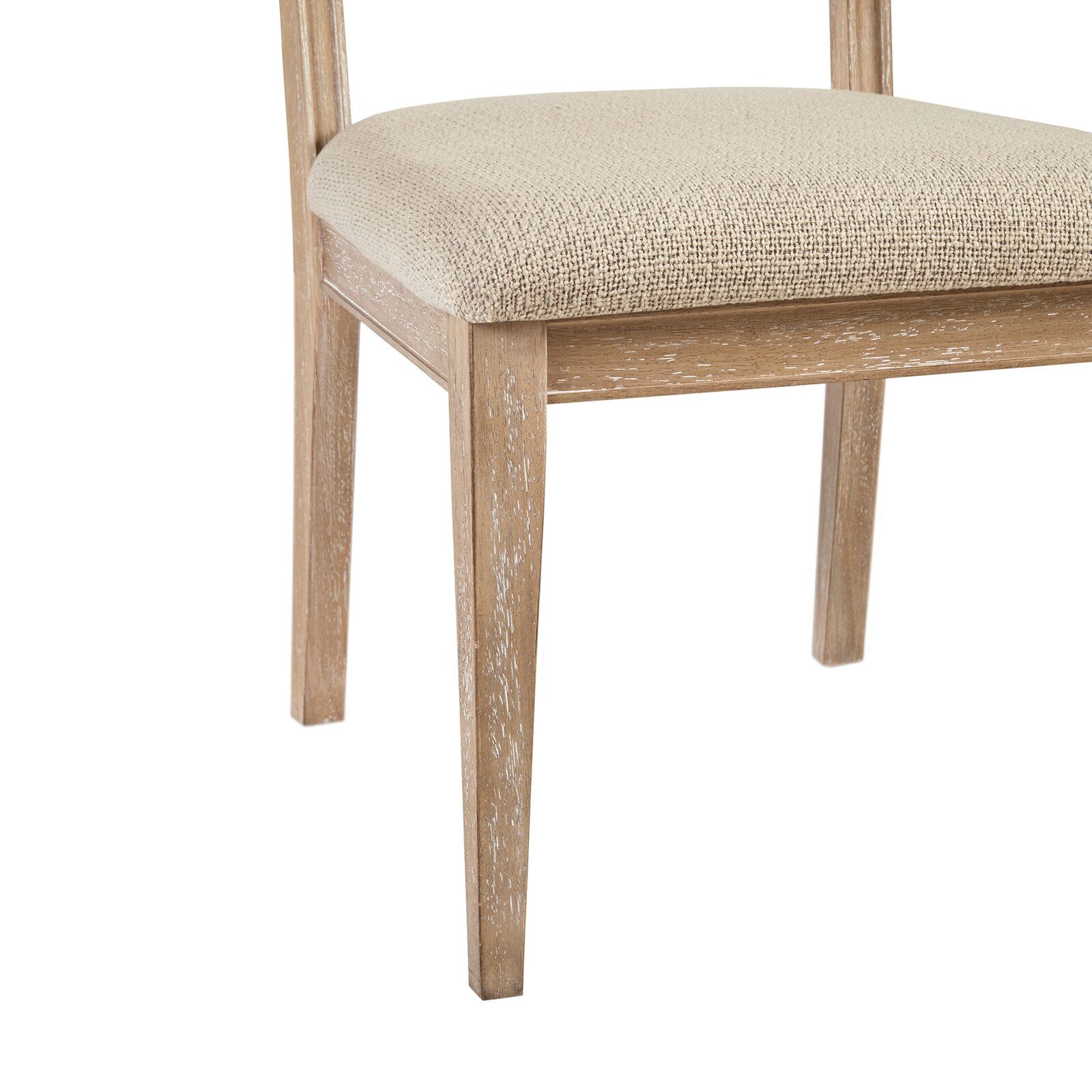 Deleon Side Chair in Light Brown - Set of 2 thumbnail 6