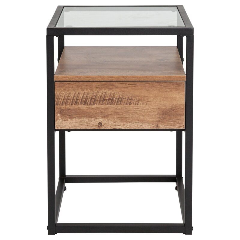 Riaan End Table with Storage thumbnail 2