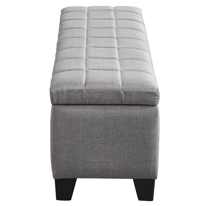 Lizzie Upholstered Storage Bench thumbnail 2