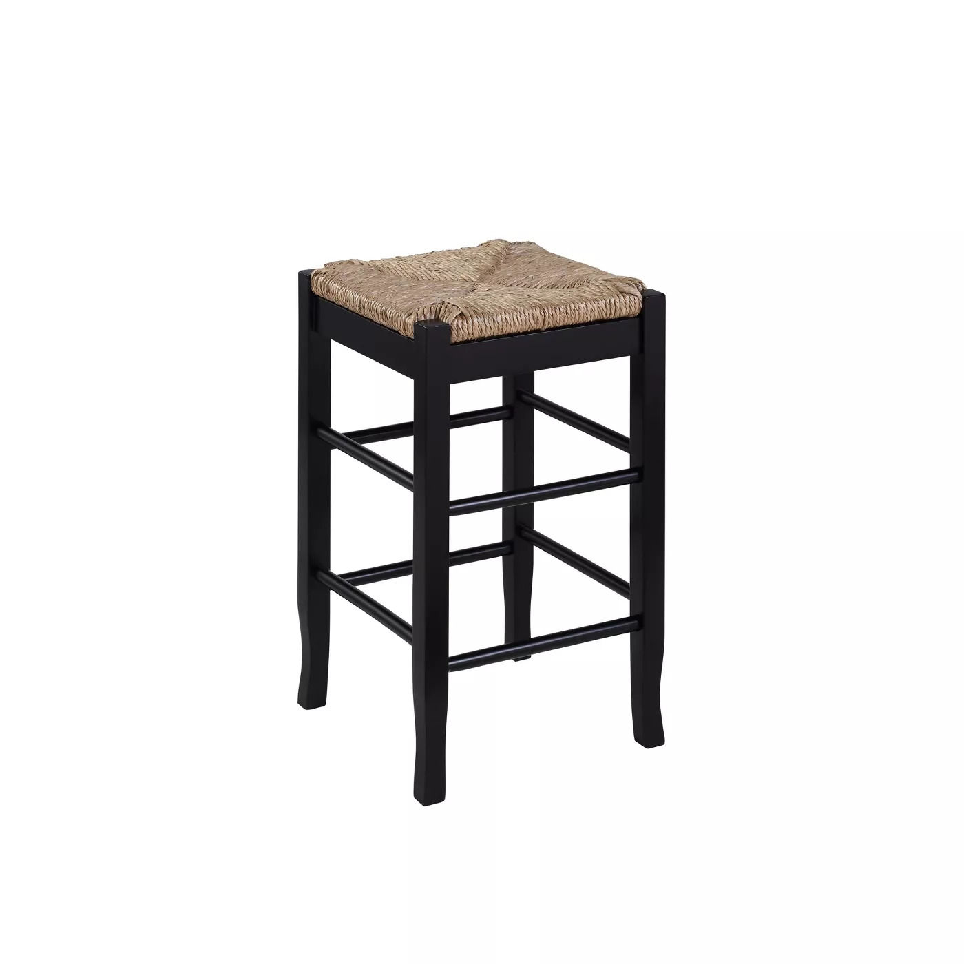 Rush Seat Hardwood Black thumbnail 4