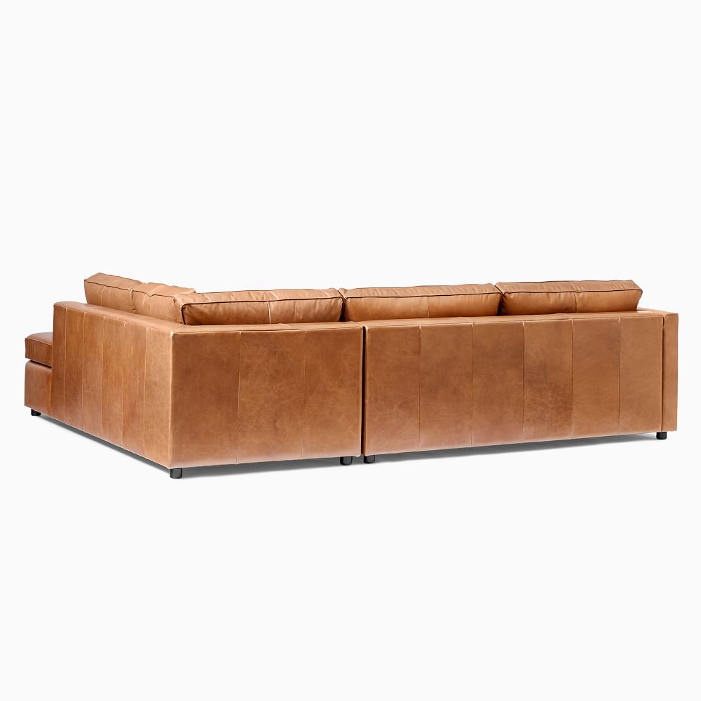 Harris Leather 2-Piece Terminal Chaise Sectional thumbnail 6
