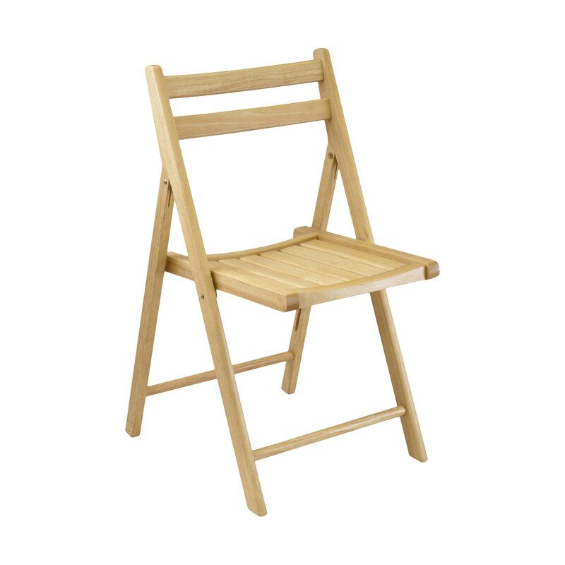 Wood Folding Chair thumbnail 3