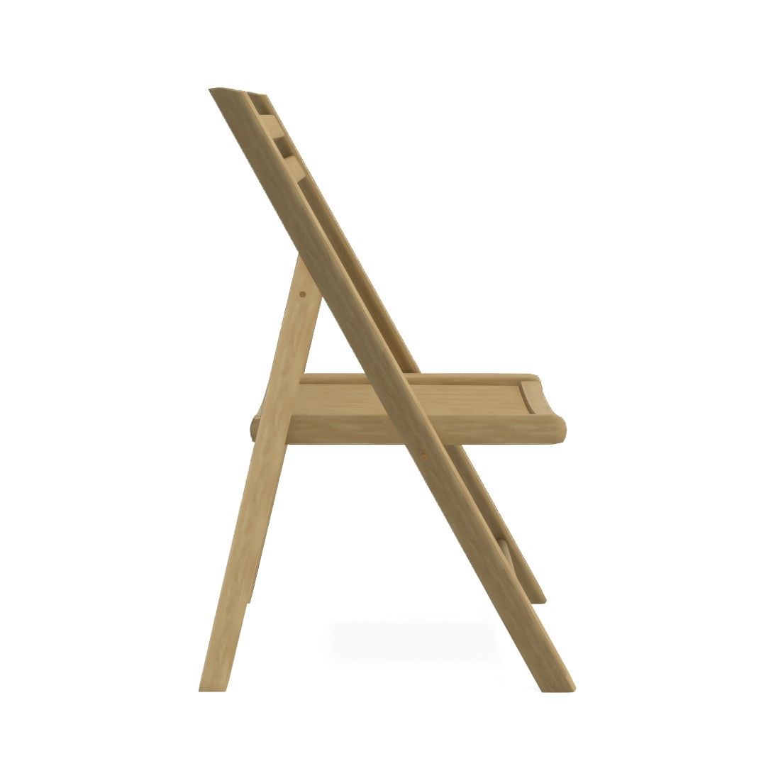 Wood Folding Chair thumbnail 2