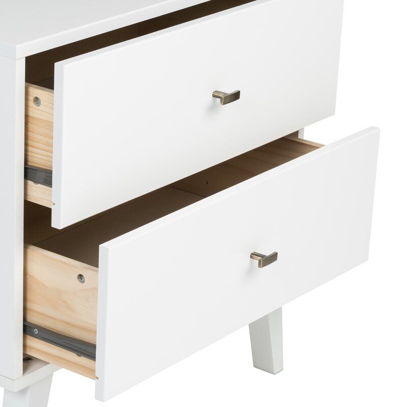Shamar Mid Century Modern 6 Drawer Double Dresser thumbnail 3