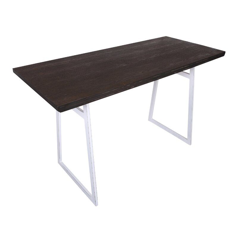 Kemper Counter Height 60'' Trestle Dining Table thumbnail 2