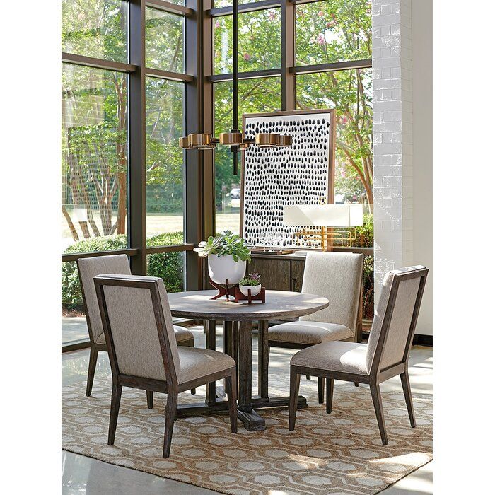 Santana Upholstered Parsons Chair thumbnail 4