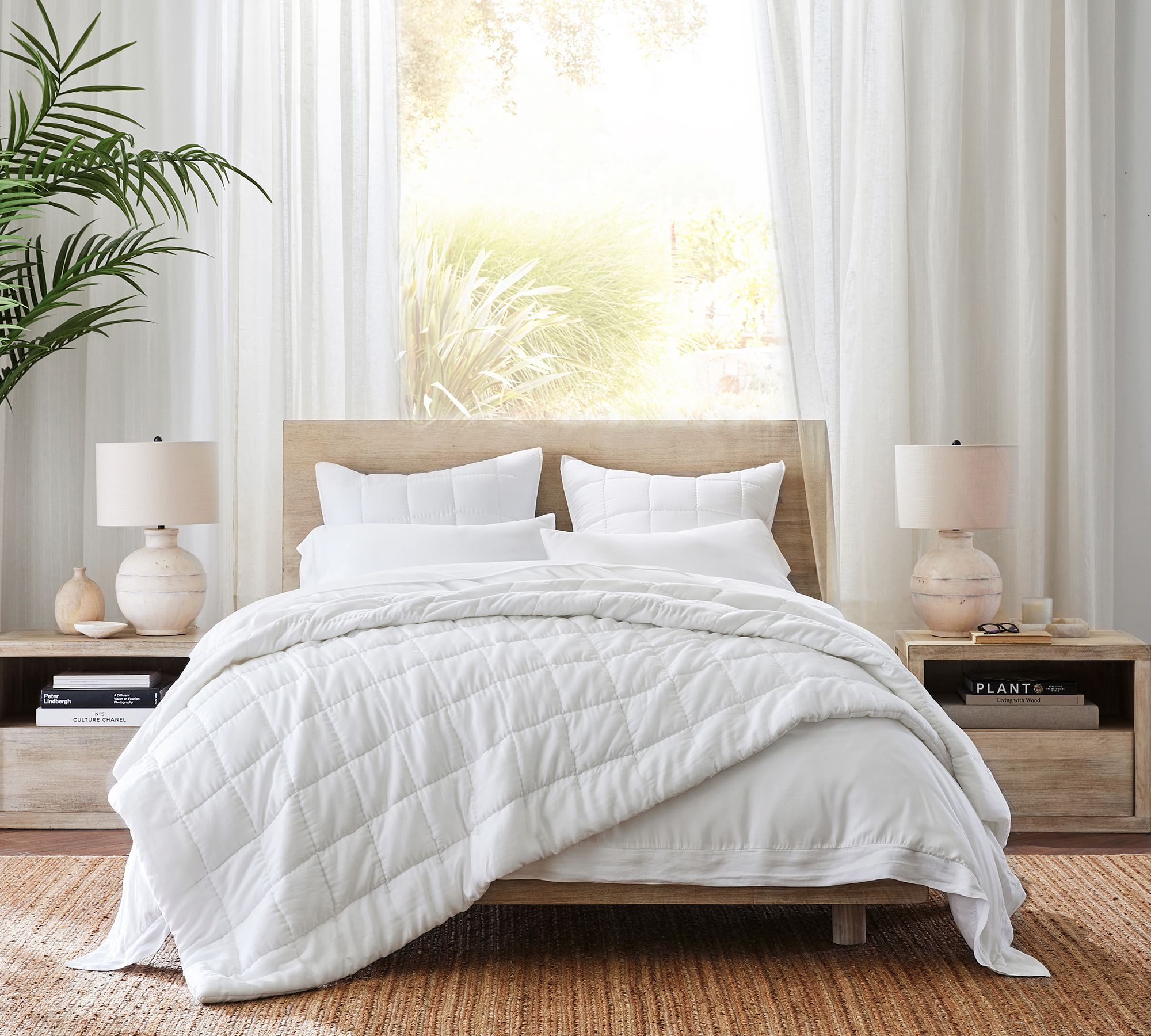 Cayman Platform Bed And Headboard Queen thumbnail 2