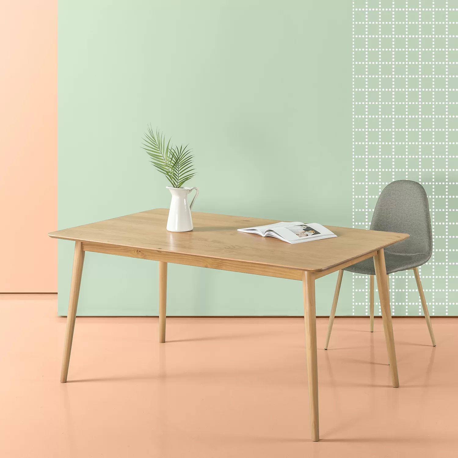 Goodyear Solid Wood Dining Table thumbnail 2