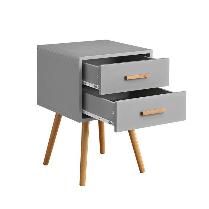 Evalani 23.5'' Tall End Table with Storage thumbnail 3