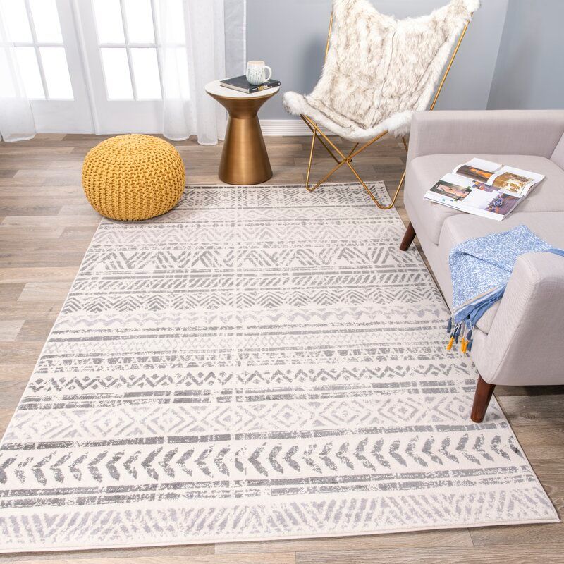 Weccacoe Southwestern Gray Area Rug thumbnail 3