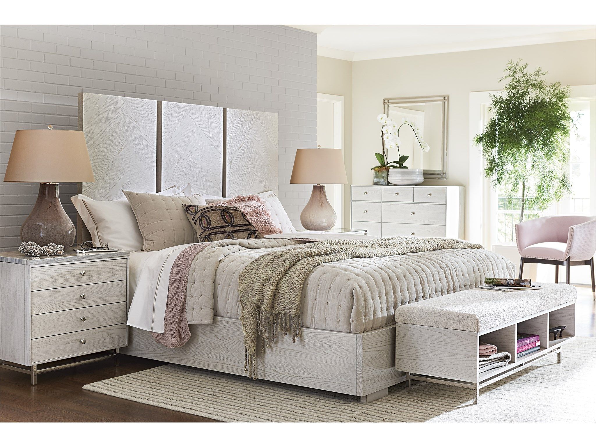PARADOX STONE TOP NIGHTSTAND — view 1