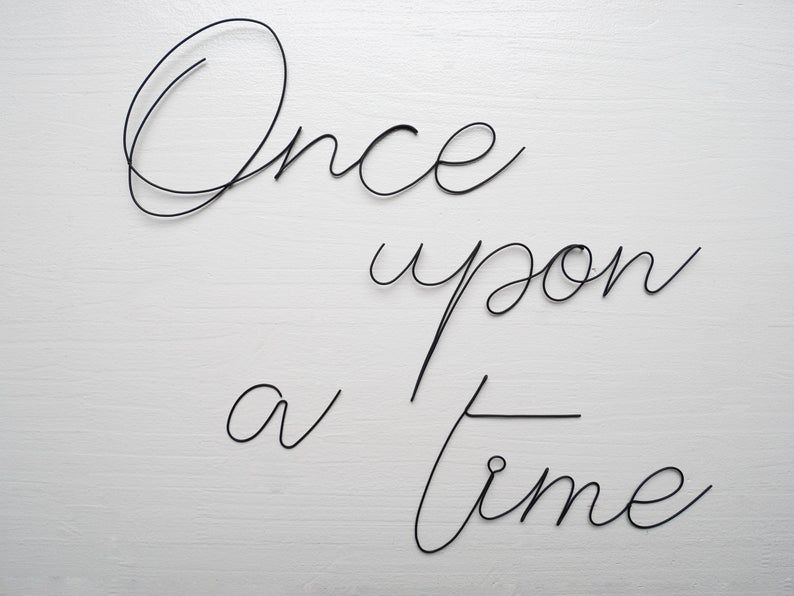 Phrase Once upon a time in wire recuit4 — view 1