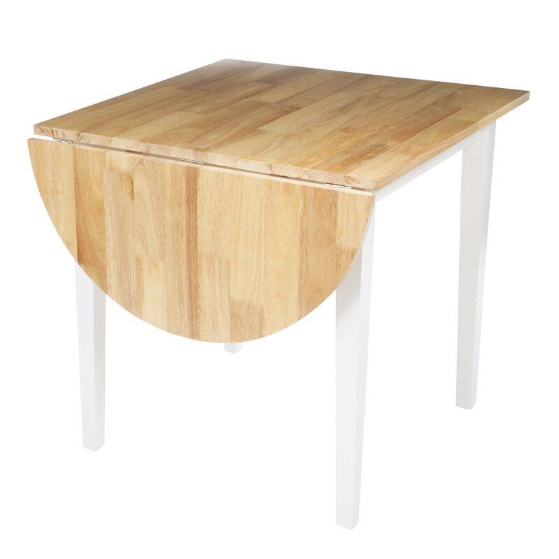 Castellon Drop Leaf Solid Wood Dining Table thumbnail 4