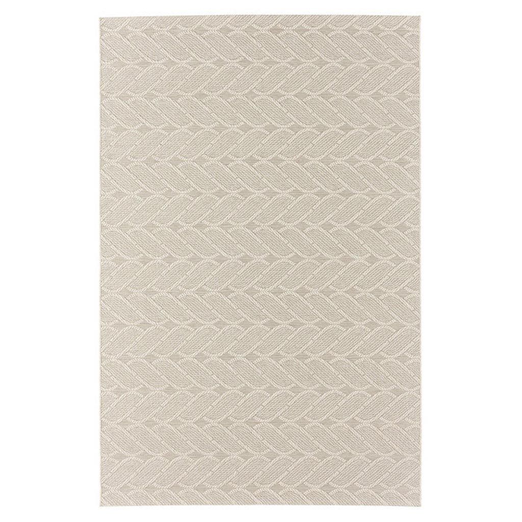 Cable Knit Indoor/Outdoor Rug-7'7"x10'10" — view 1