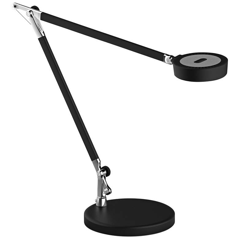 Gremle LED Adjustable Modern Desk Lamp in Black — view 1