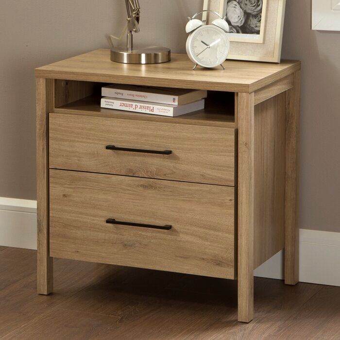 Gravity Two Drawer Nightstand thumbnail 4