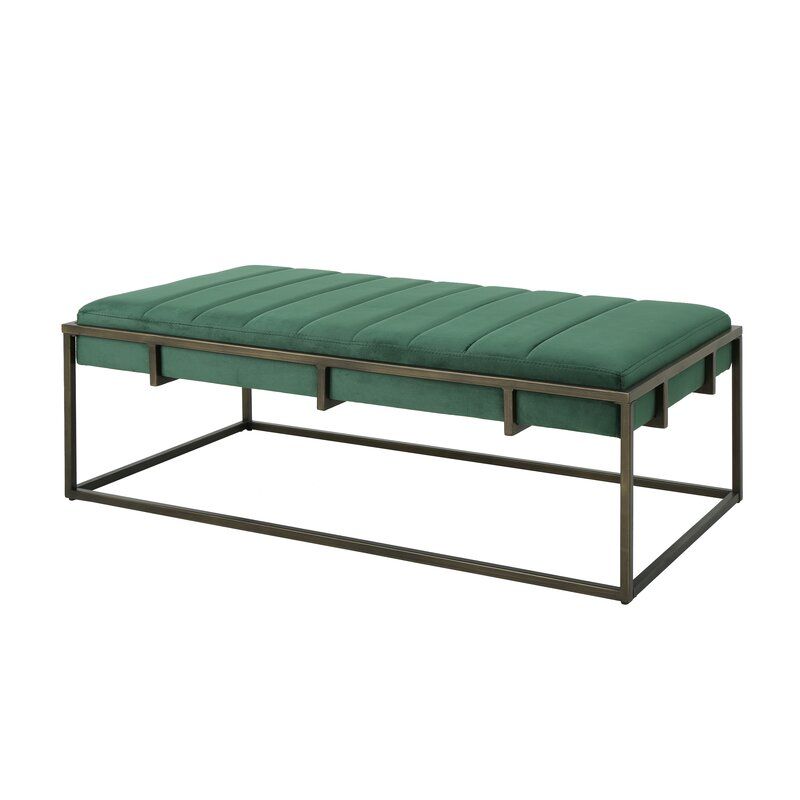 Emerald Callison Metal Bench thumbnail 4