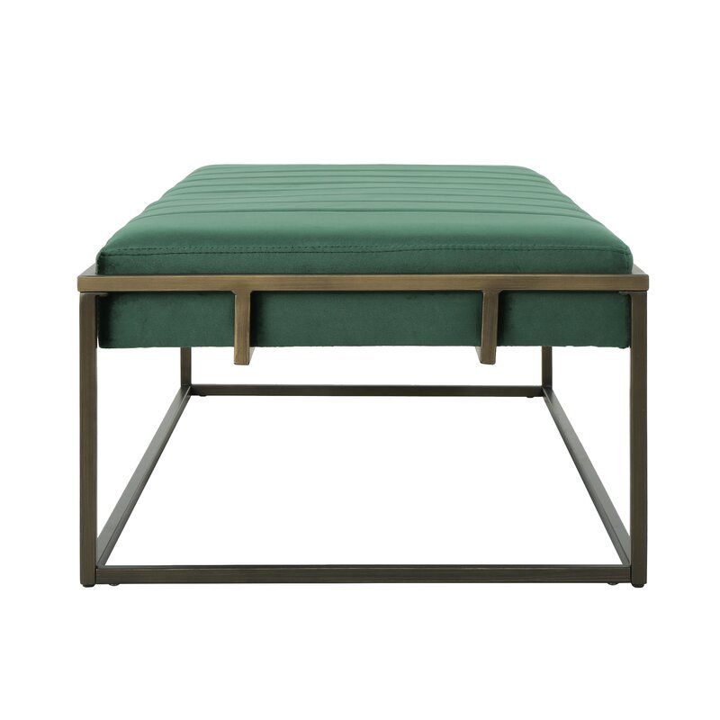 Emerald Callison Metal Bench thumbnail 2