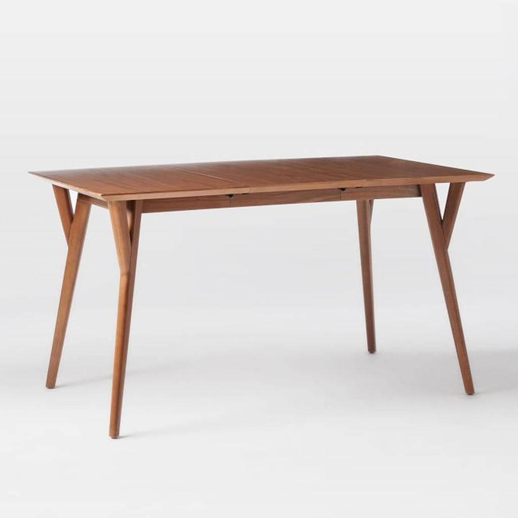 Mid Century Expandable Dining Table — view 1