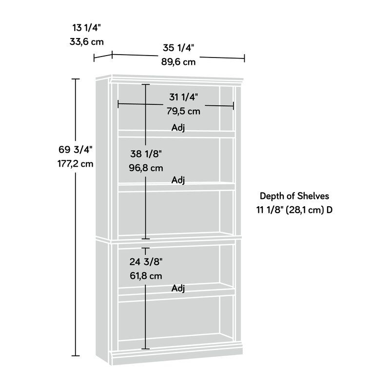Abigail Standard Bookcase thumbnail 3
