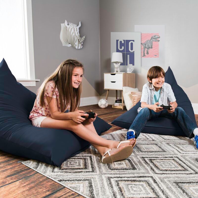 Trule Standard Cotton Bean Bag Chair & Lounger thumbnail 3