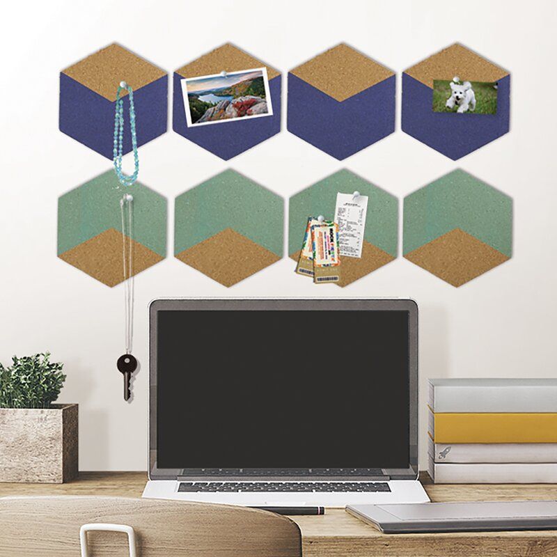 Cork Organizer Shapes Wall decal — view 1