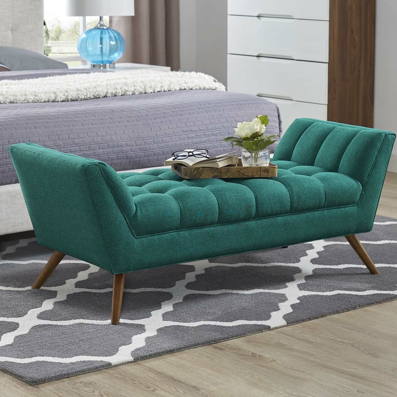 Fiske Upholstered Bench thumbnail 5