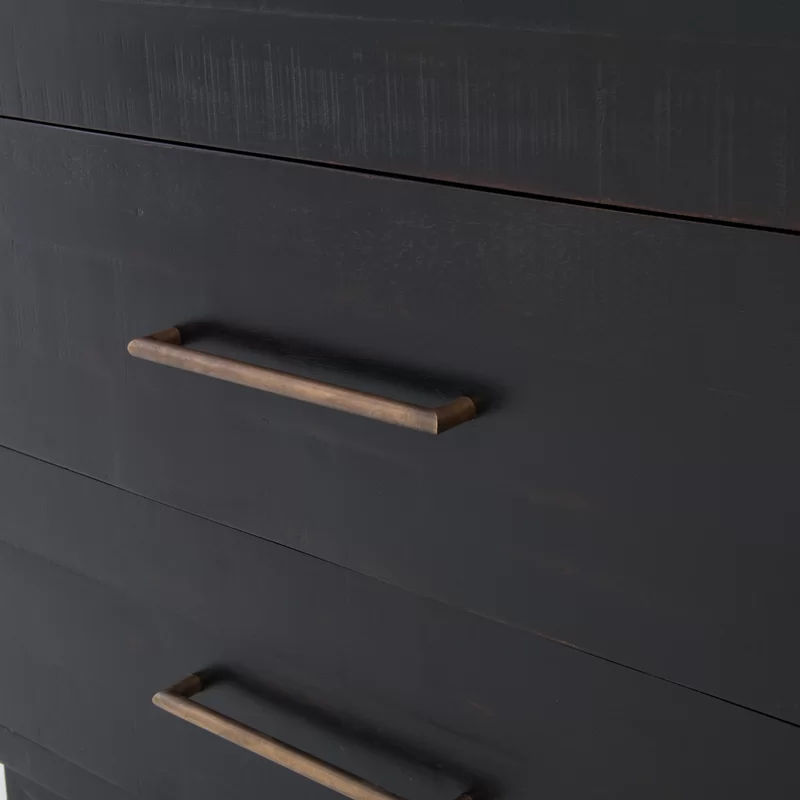 Nigel 6 Drawer Dresser in Burnished Black thumbnail 4