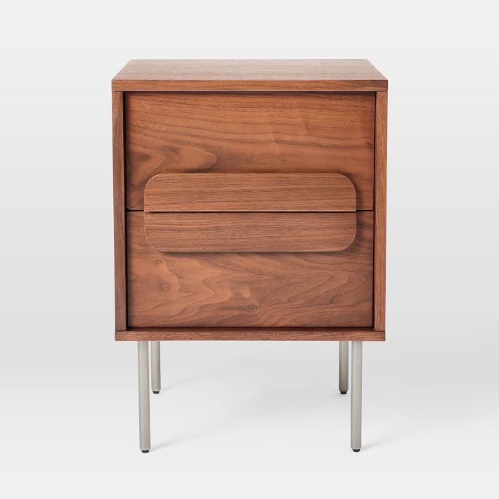 Gemini Nightstand, Walnut thumbnail 3